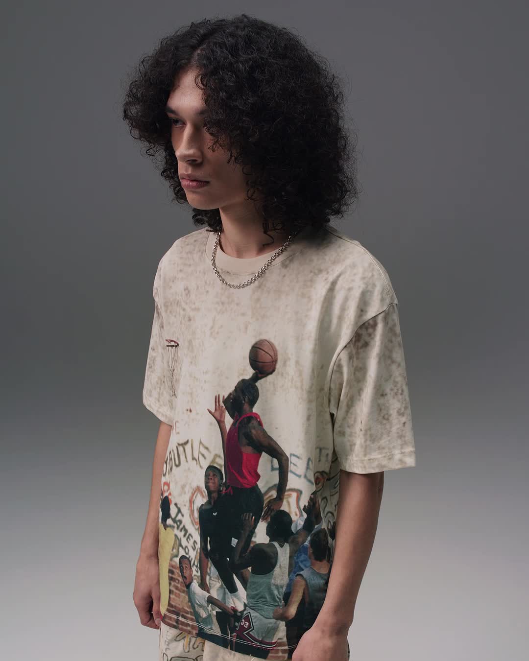 ★Nike★ Air Jordan 85 Men's Graphic T-Shirt HJ2362-133 Air Jordan 85 Graphic T-Shirt - Sail/Legend Light Brown